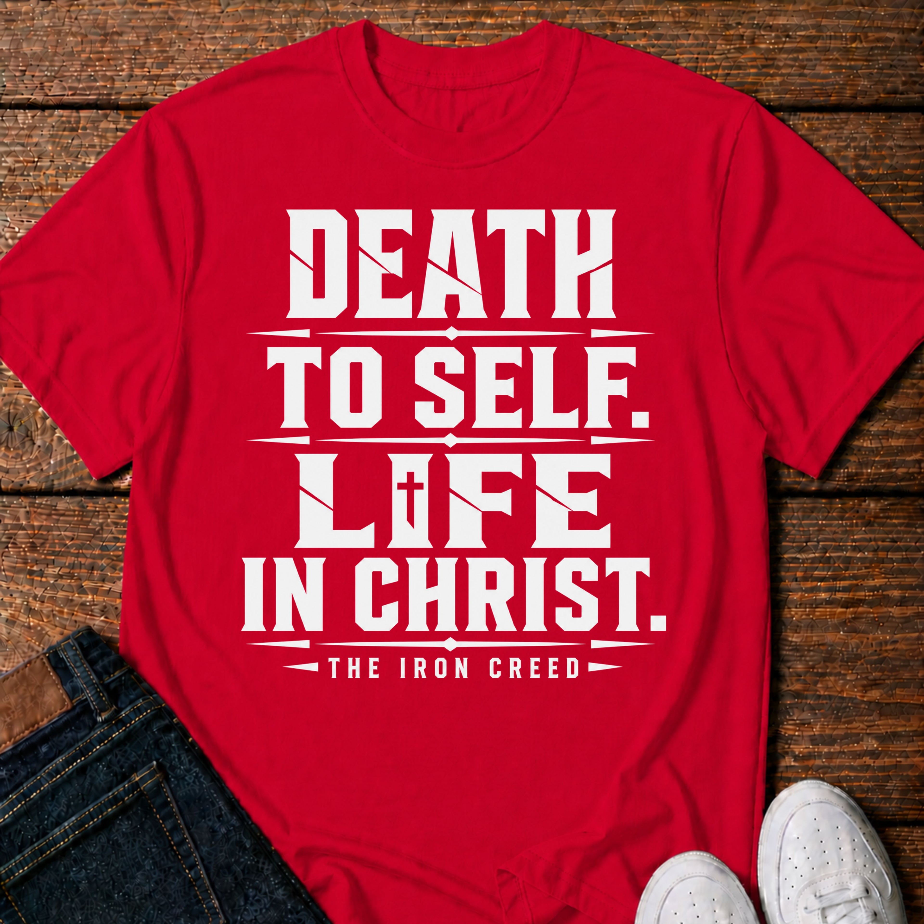 Death to Self. Life in Christ T-Shirt