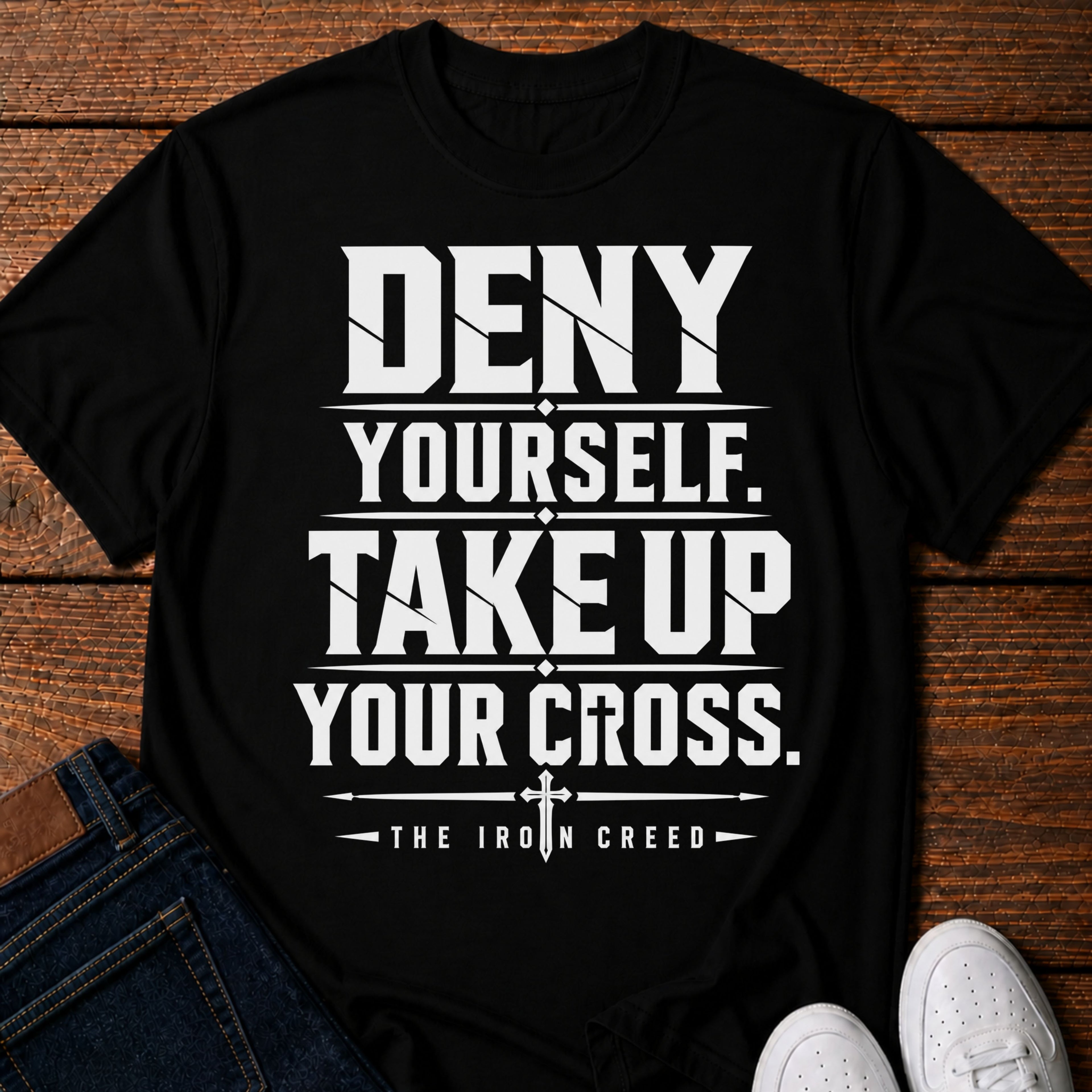 Deny yourself. Take up your Cross. T-Shirt