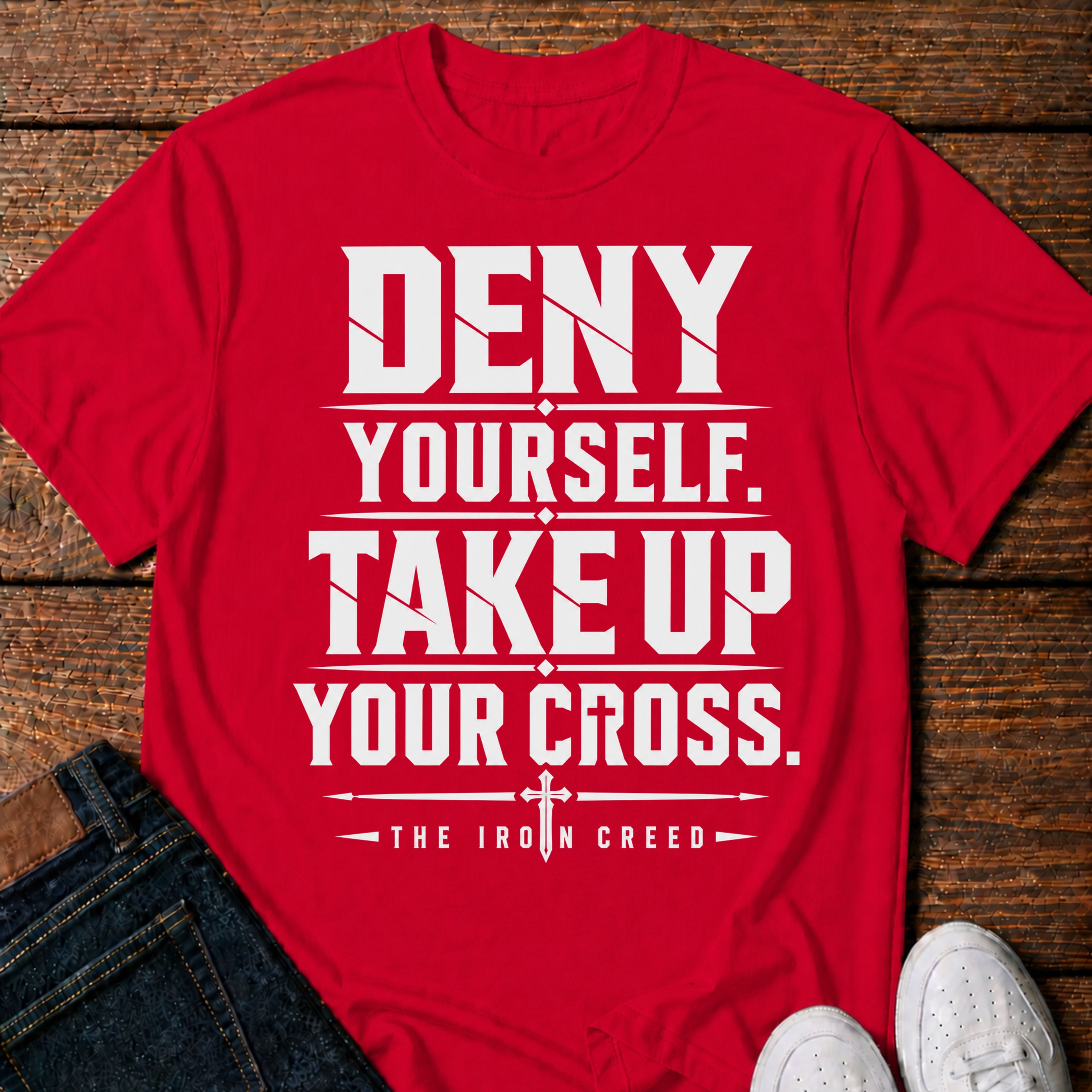 Deny yourself. Take up your Cross. T-Shirt