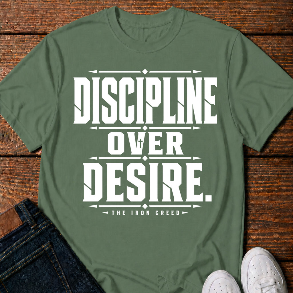 Discipline Over Desire. T-Shirt