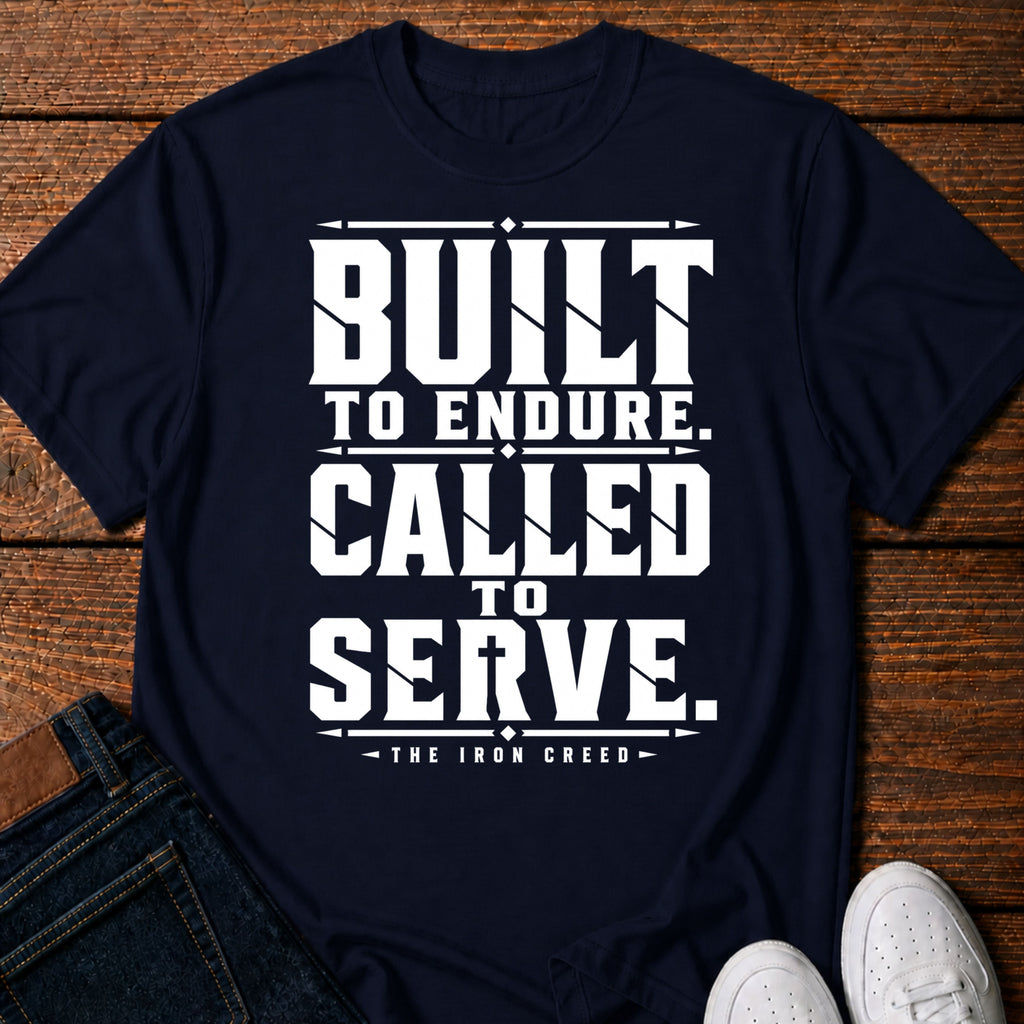 Built to Endure. Called to Serve. T-Shirt