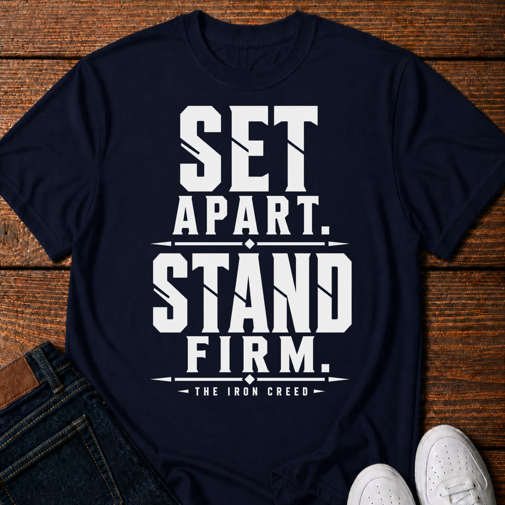 Set apart. Stand Firm. T-Shirt