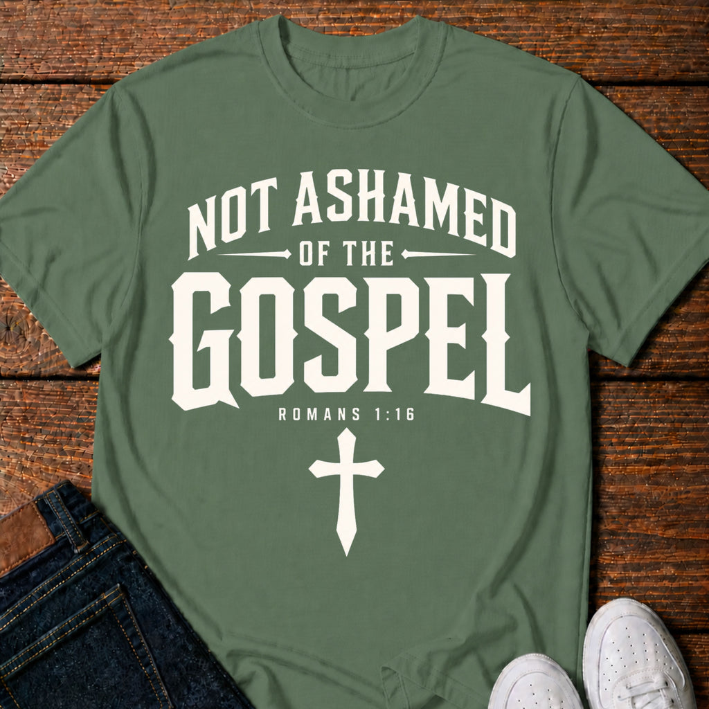 Not Ashamed Of The Gospel - T-Shirt