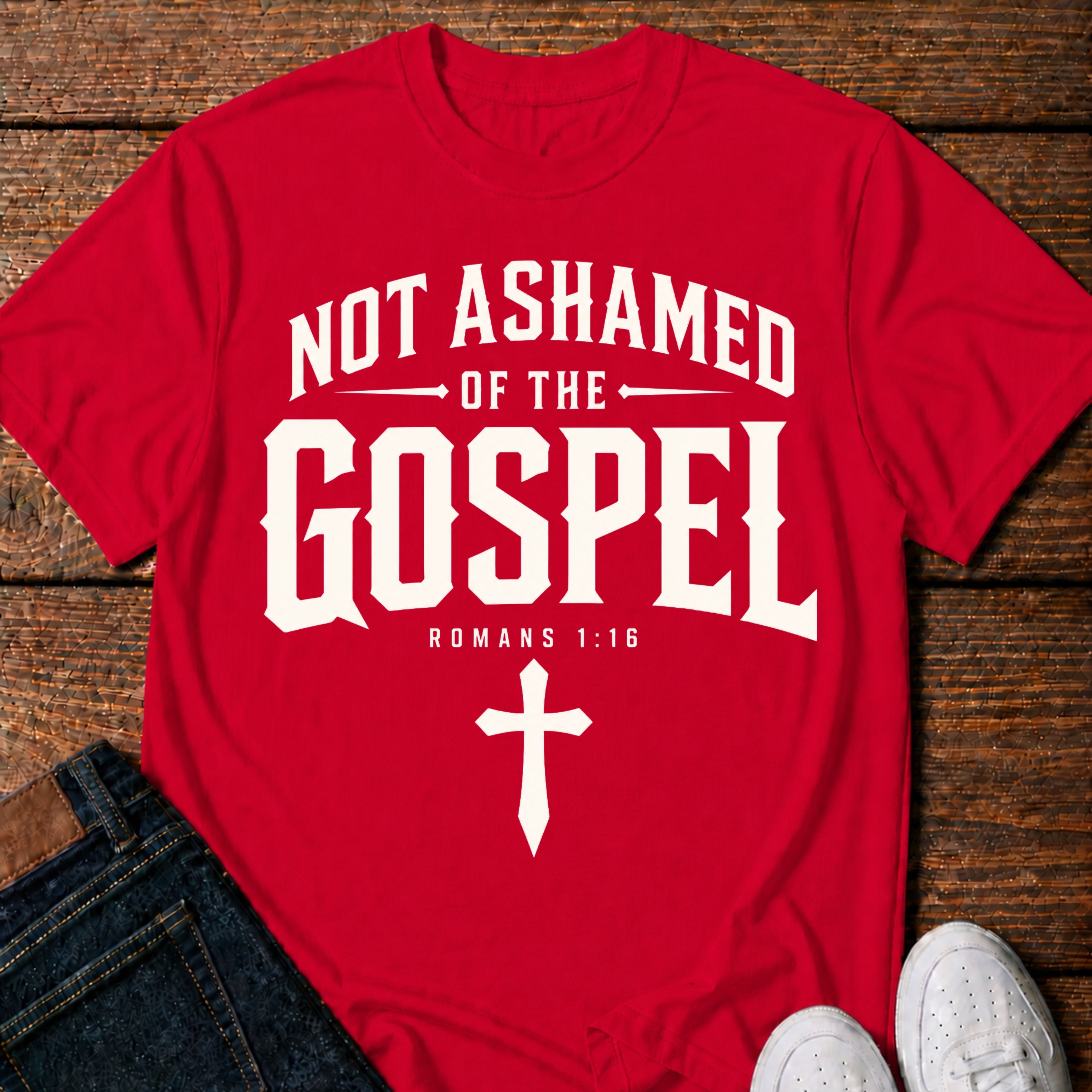 Not Ashamed Of The Gospel - T-Shirt